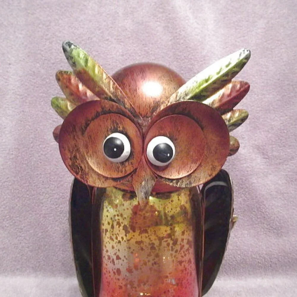 Owl Candle Holder 13